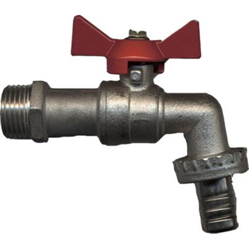 Robinet double service avec purgeur 3/4
