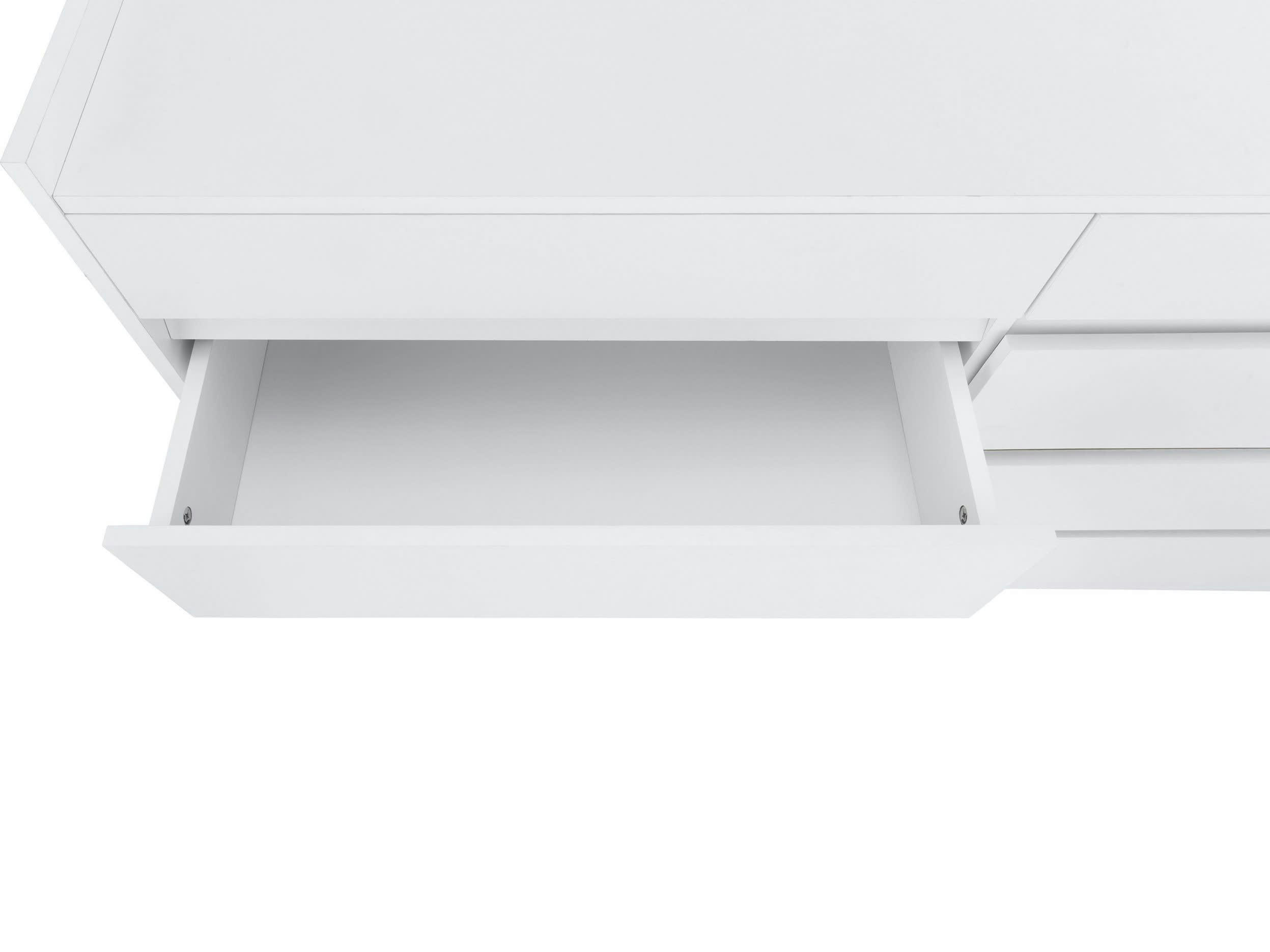 KOSMO - Commode 8 tiroirs blanc