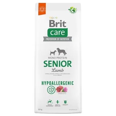 Brit Care Dog Hypoallergenic Senior Lamb & Rice