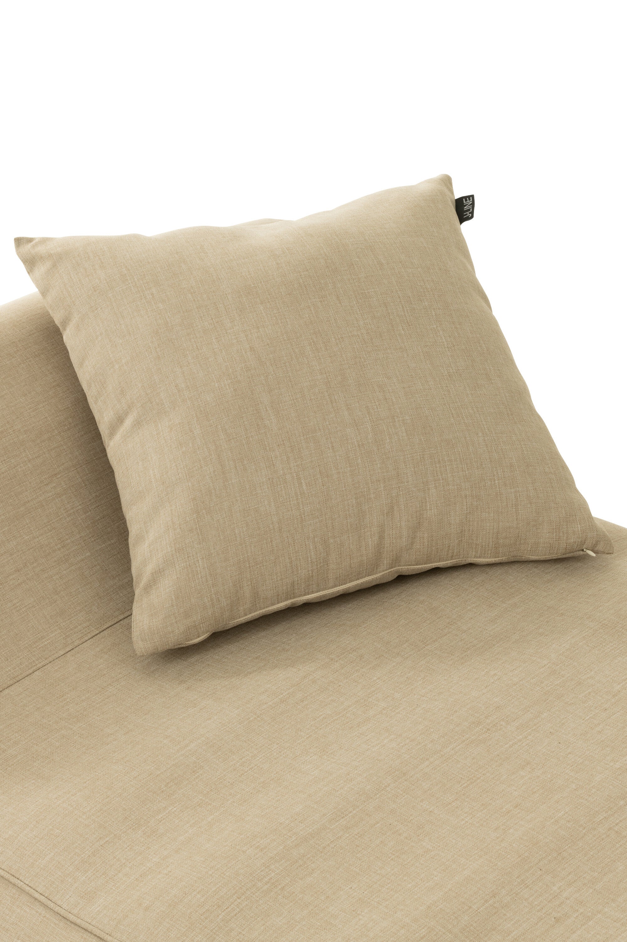 J-Line kussen Outdoor - kunststof - beige