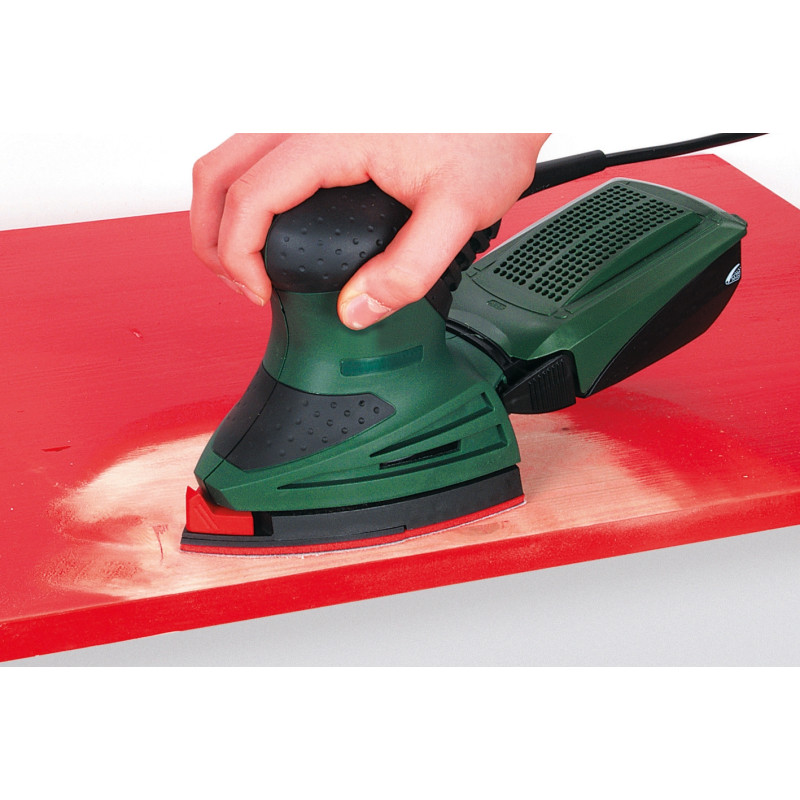 Patin abrasif en 2 parties pour surface laquée G40 95 mm 10 pièces WOLFCRAFT
