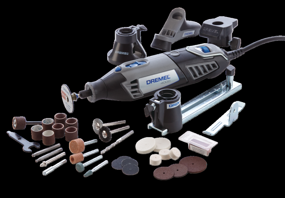 Dremel 4000-4/34 1.6A Variable Speed Rotary Tool Kit with Attachments & Accessory Bits, 38-pc