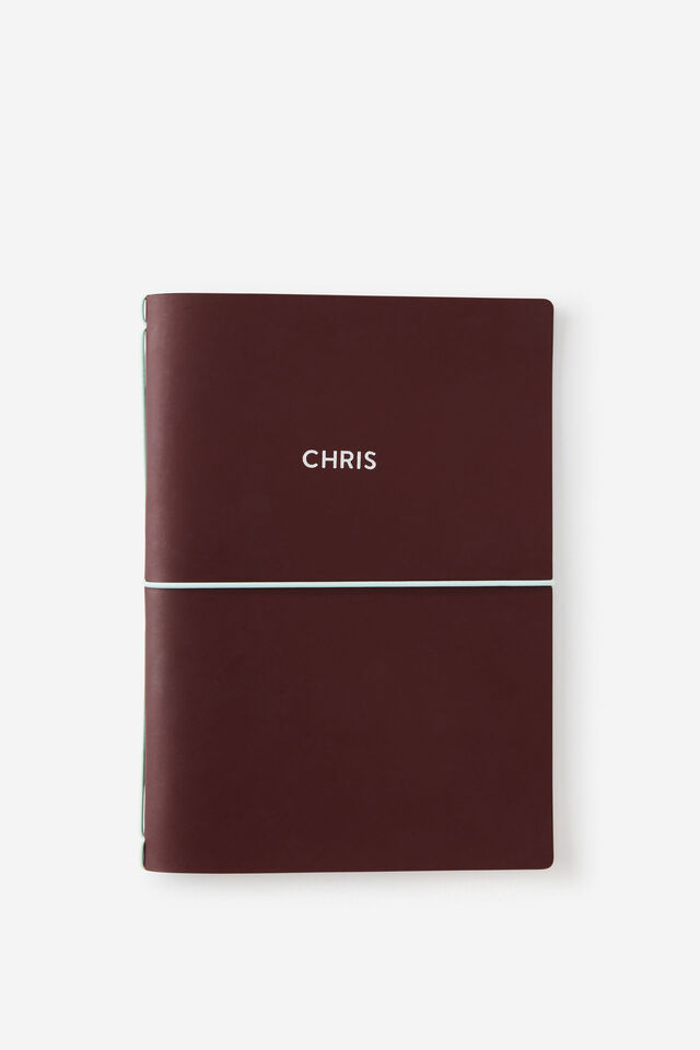 Personalised A5 Notebook Cover