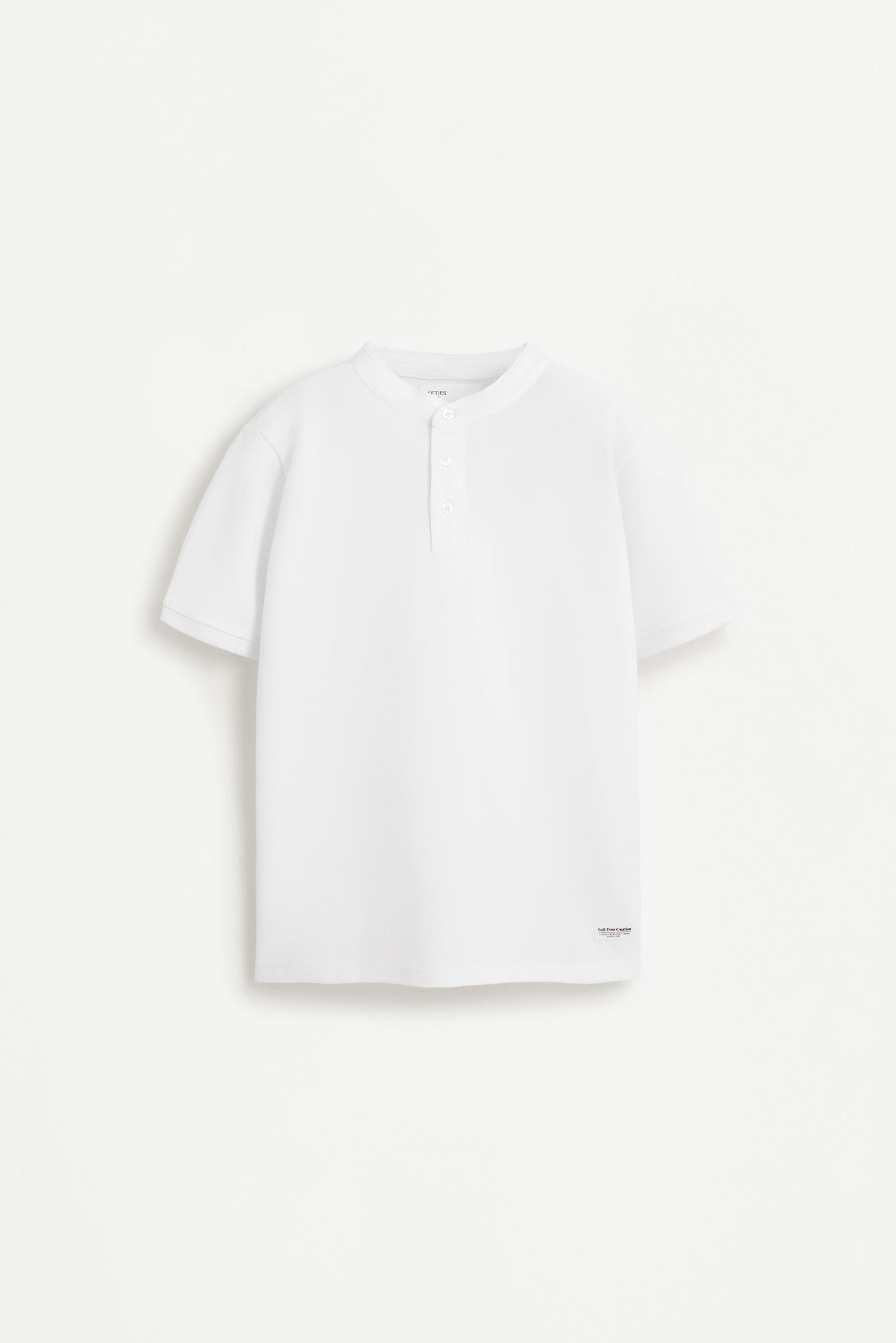 Polo cuello mao