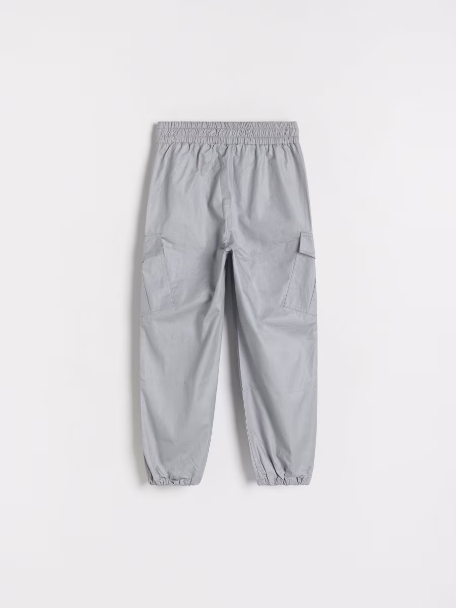 Parachute Trousers With Cargo Pockets