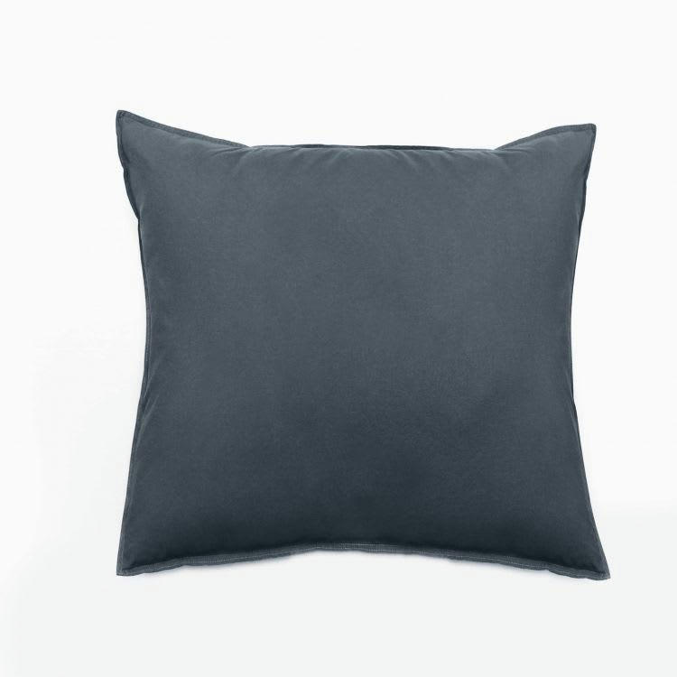 PALACE - Taie D'oreiller en Coton Gris 65x65 cm