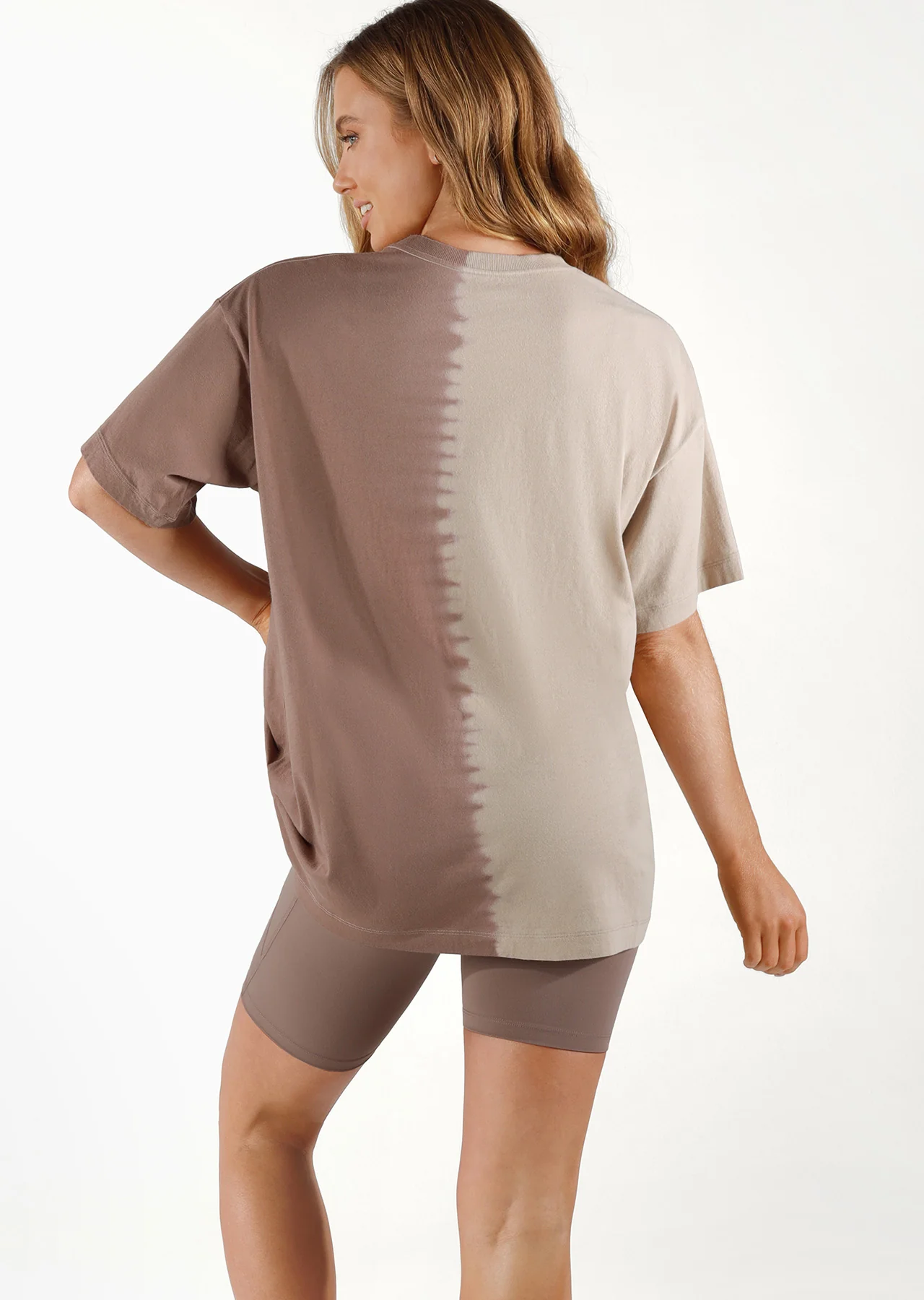 Half Dip Oversized Tee