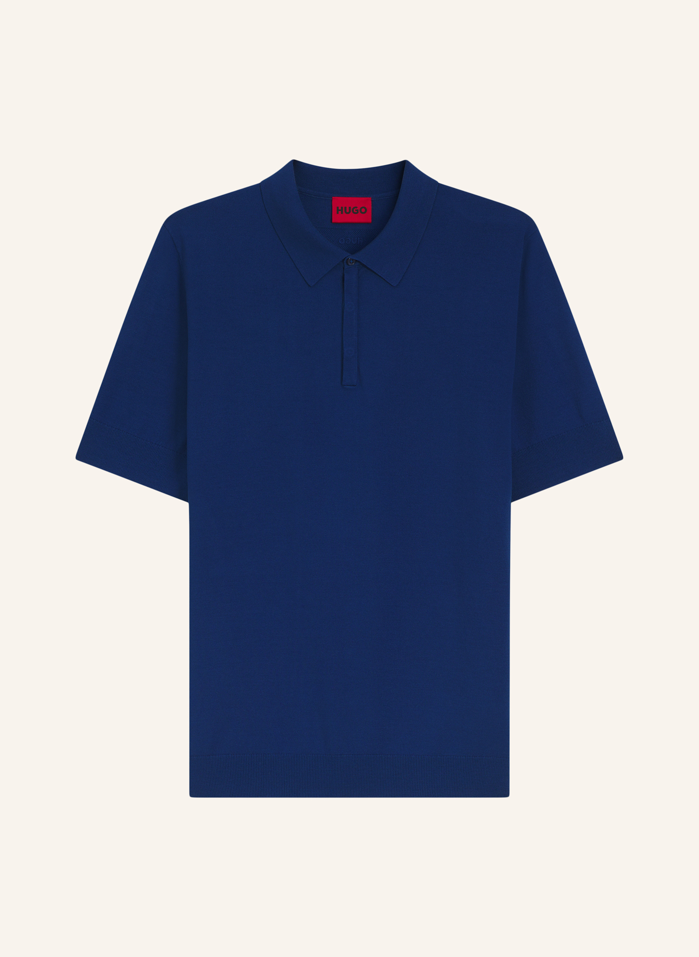 HUGO Strick-Poloshirt SAN PETER