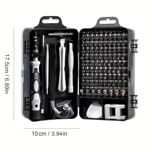 NNETM 115-in-1 Strong Magnetic Multifunctional Screwdriver Set