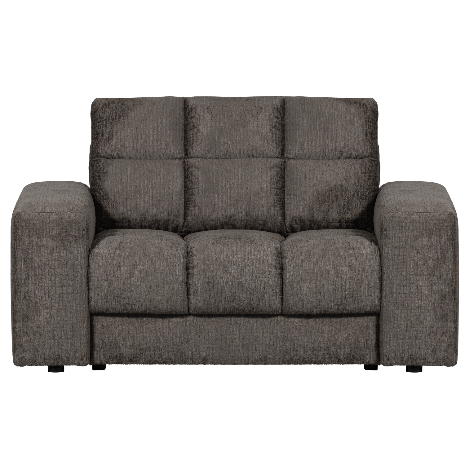 WOOOD loveseat Second Date - Structure Velvet - Mountain - 78x136x101