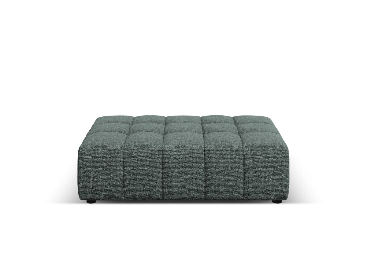 Cosmopolitan Design Poef Chicago chenille olie - 84x102x42cm