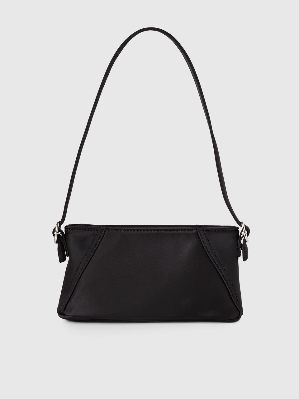 Satin shoulder bag