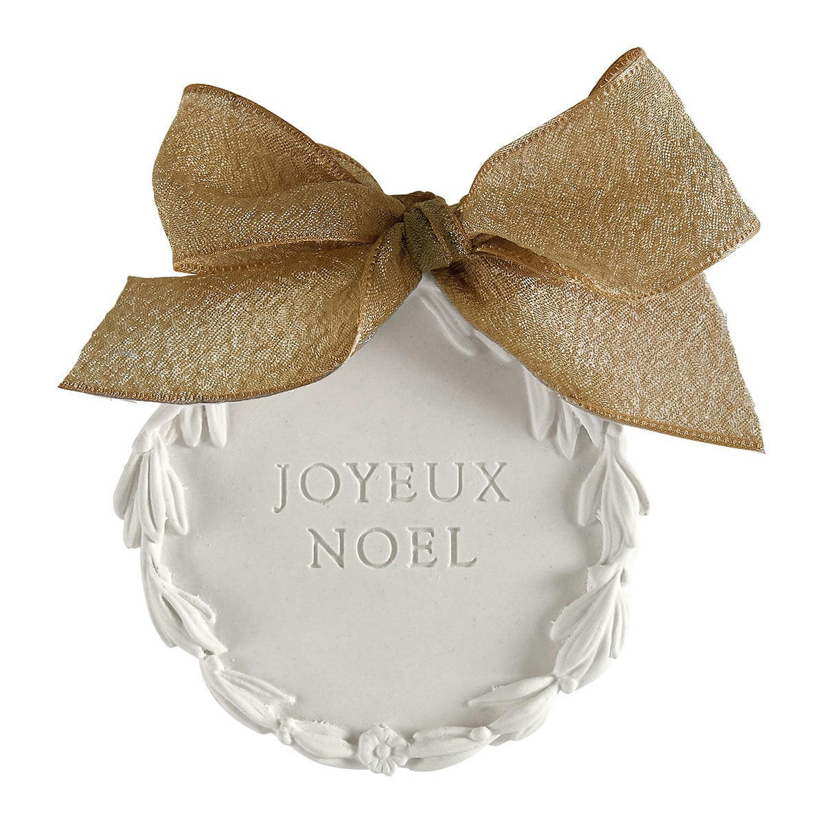 - Pochon de 3 décors parfumés Joyeux Noël - Sapin Doré