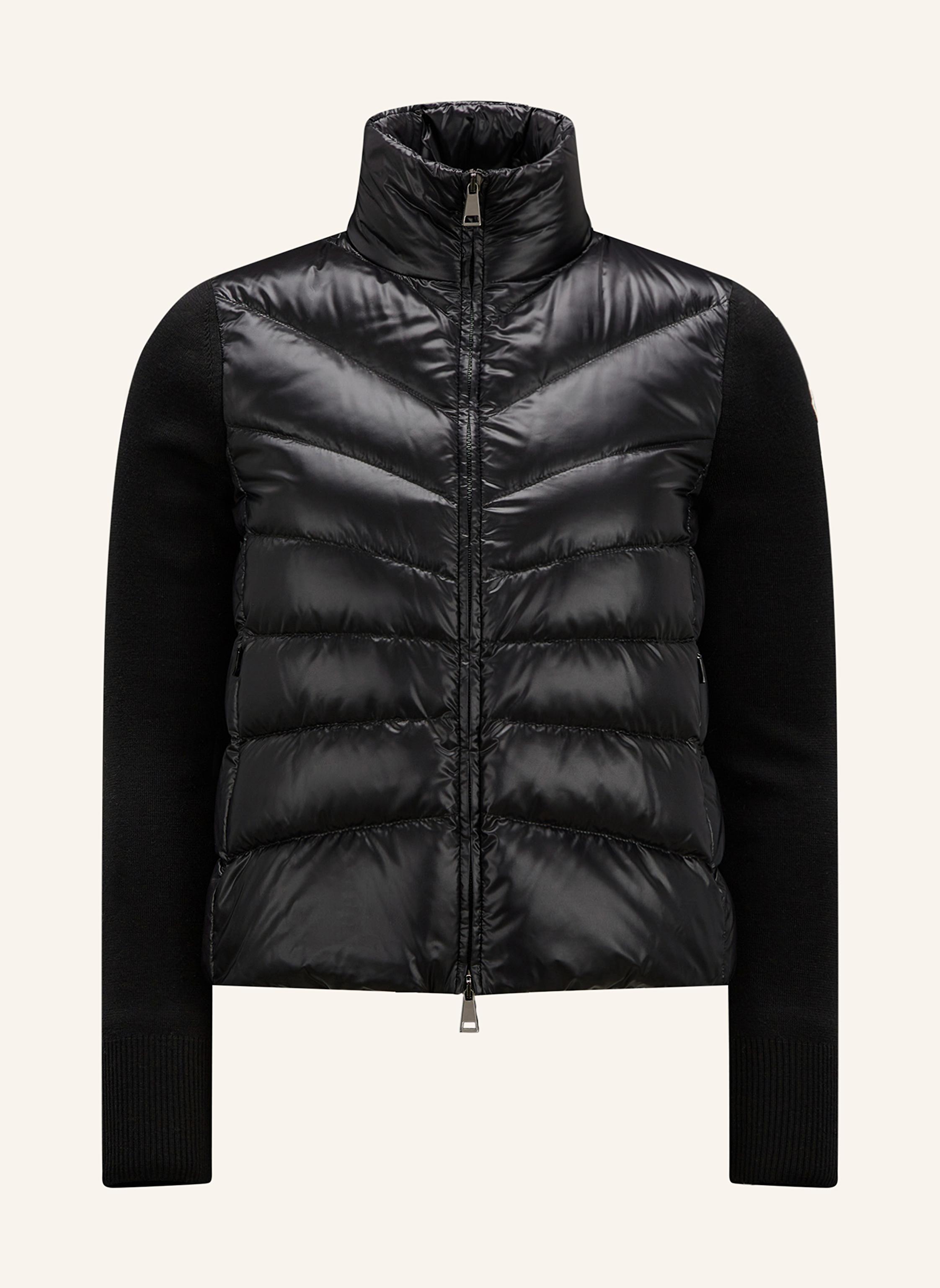MONCLER Daunenjacke im Materialmix