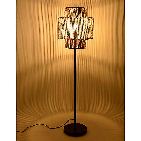 Lampadaire extérieur Cacun E27 15W IP44 jacinthe d'eau H.161 x Ø40 cm