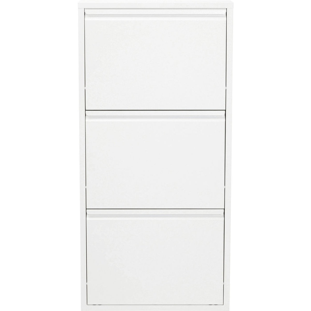 Kare Design Schoenenkast Caruso - wit - 3 laden