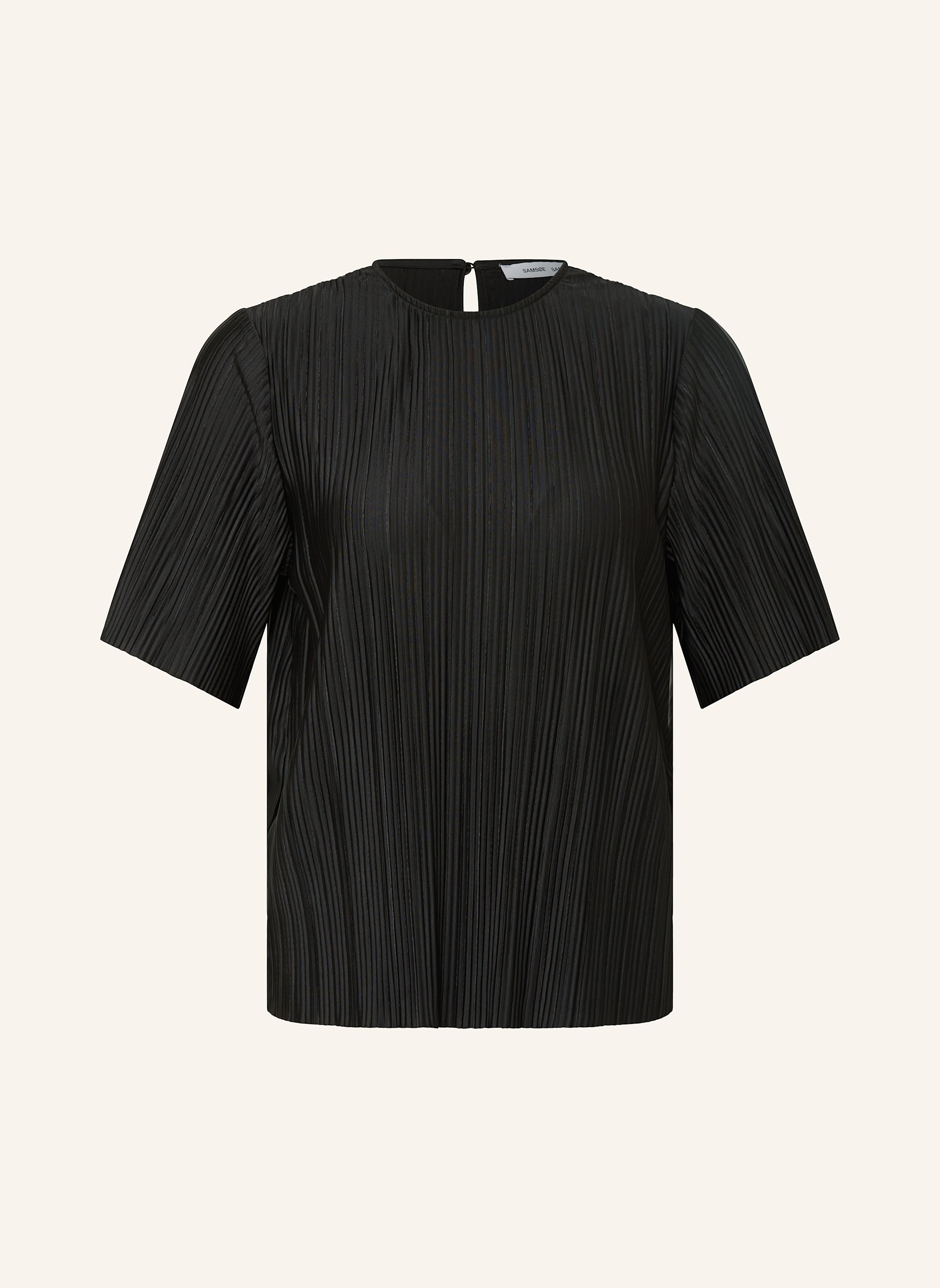 SAMSØE  SAMSØE Blusenshirt SAUMA mit Plissees