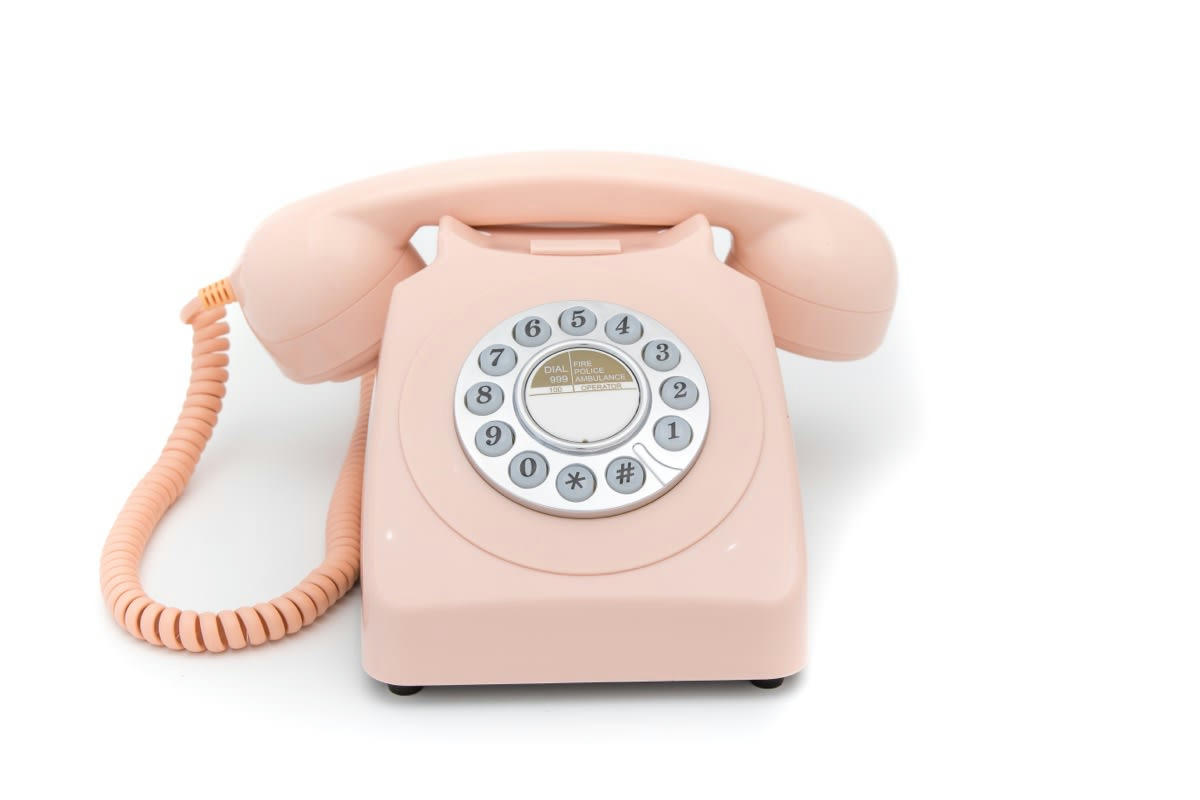 - Téléphone analogique  746 PUSH BUTTON CARNATION PINK