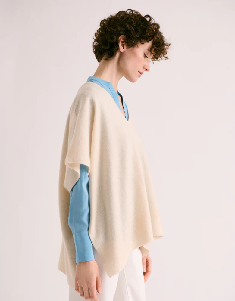 Cape en maille cachemire GAZELITE/88190/003