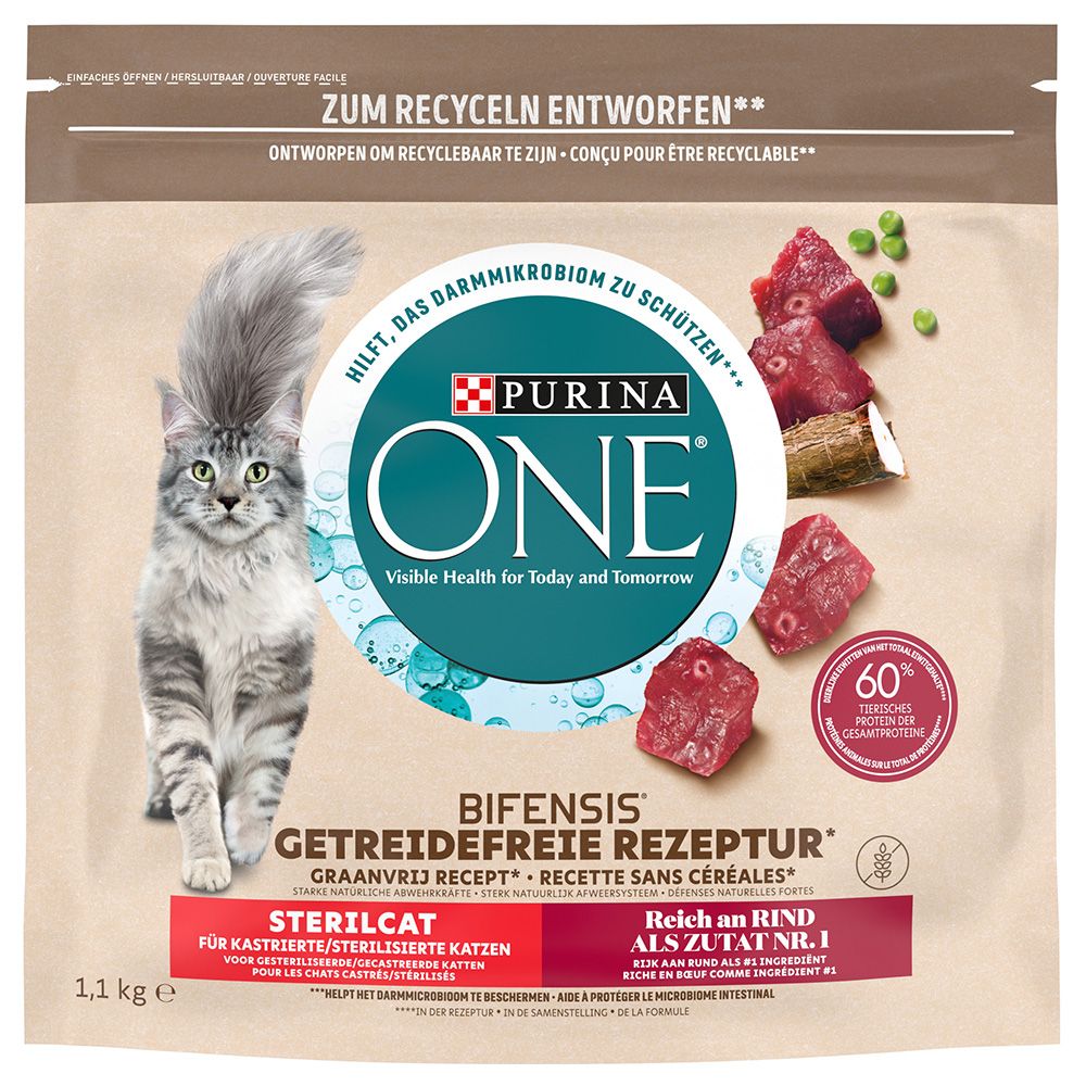 PURINA ONE Grain Free Sterilised Beef