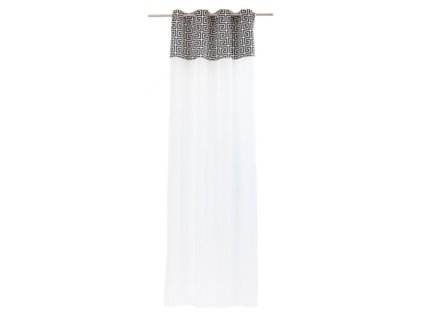 Firana Antique Chic Light przelotki 140x270 cm biała