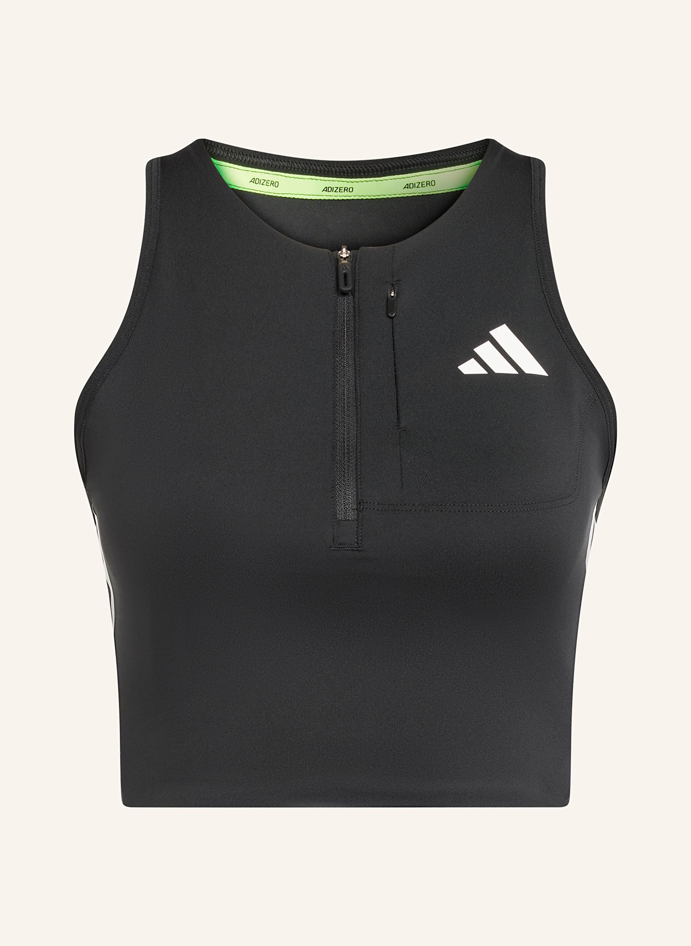 adidas Cropped-Top ADIZERO RUNNING GEL POCKET