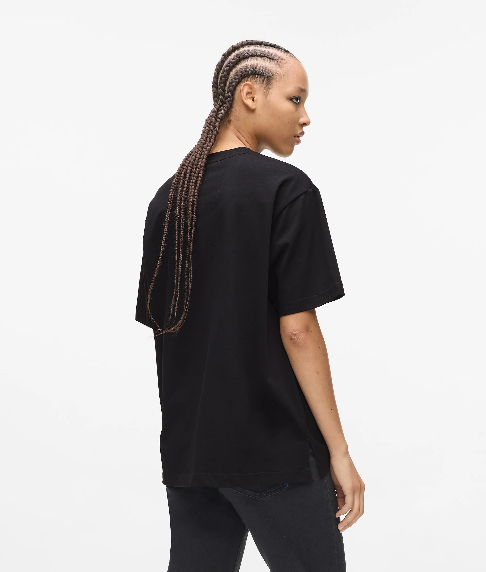 T-shirt décontracté avec citation de Karl