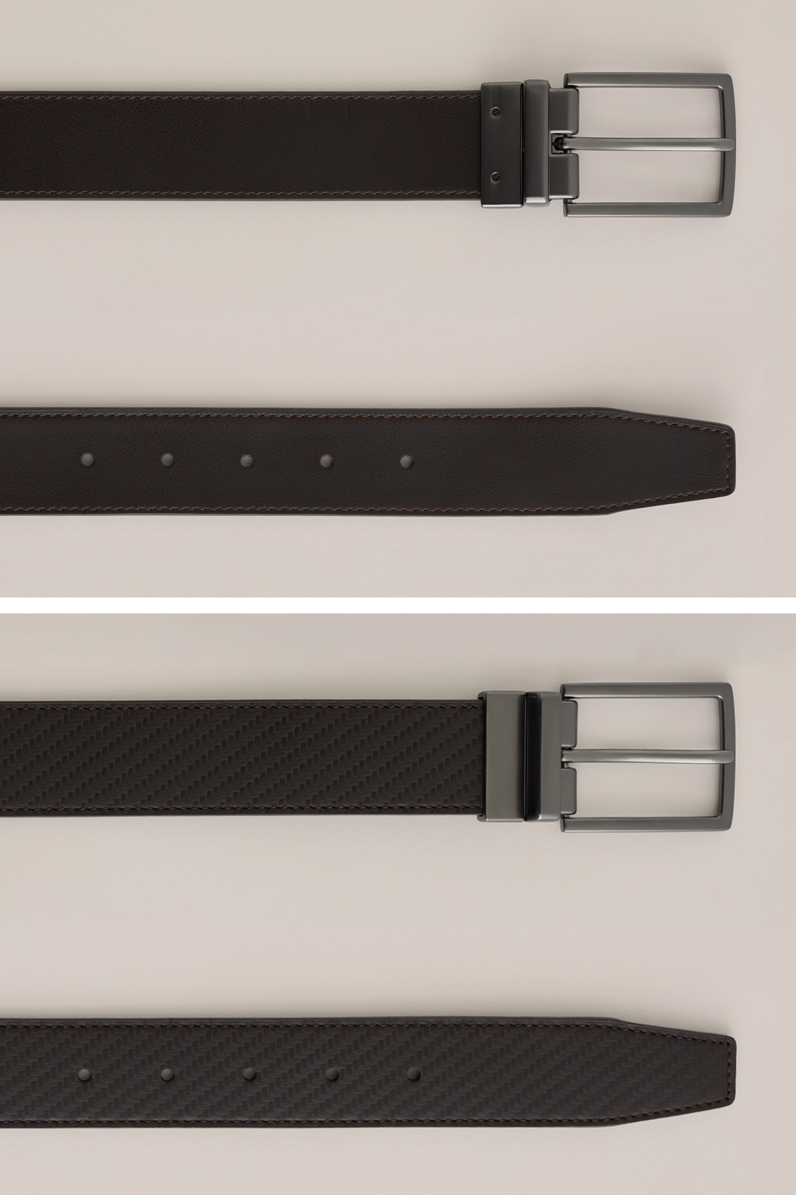 Heren reversible riem