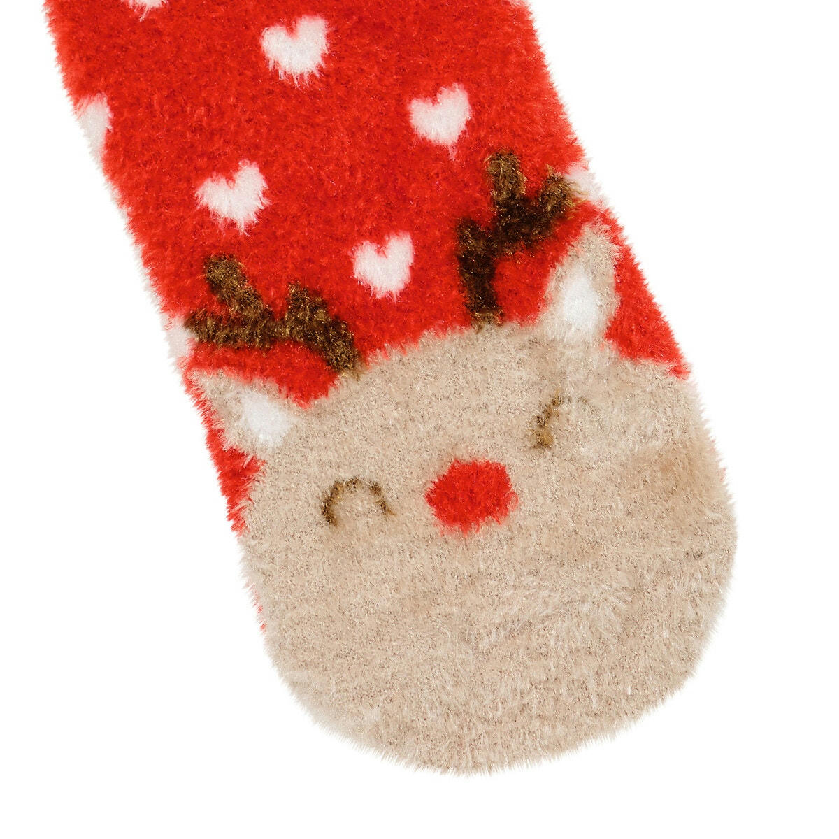 Chaussettes chaudes imprimé cerf