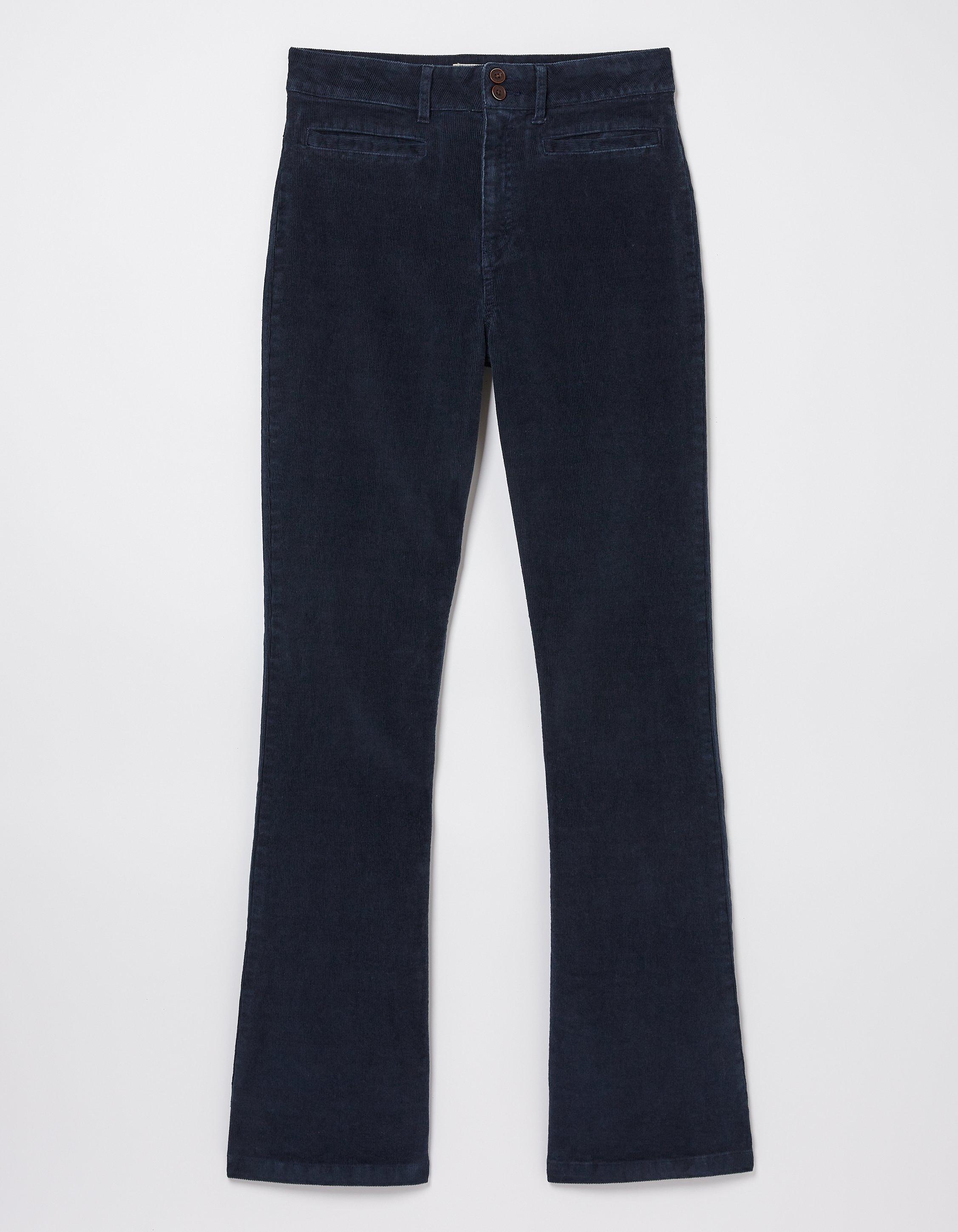 Fly Flare Corduroy Trousers