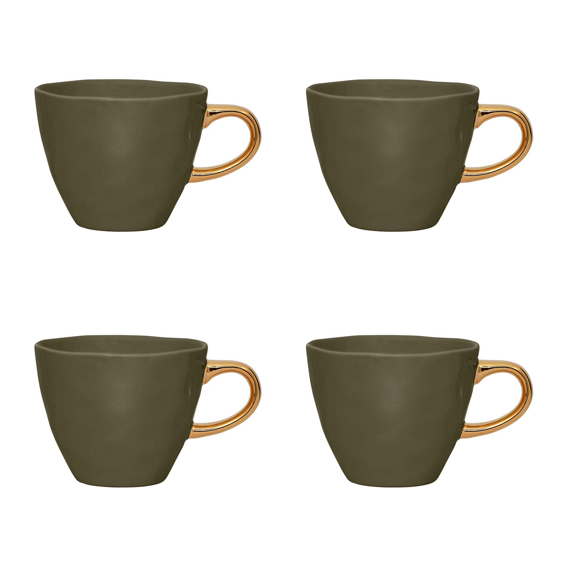 Urban Nature Culture Good Morning Koffiekop - Fir Green - 4 st.