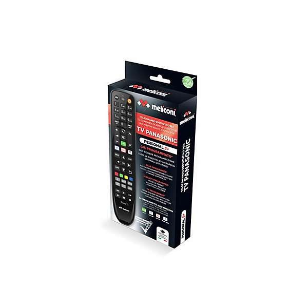 Meliconi - Télécommande de remplacement PERSONAL 5  pour TV Panasonic - 100% fonctions d'origine - Boutons Netflix, Youtube, Prime
