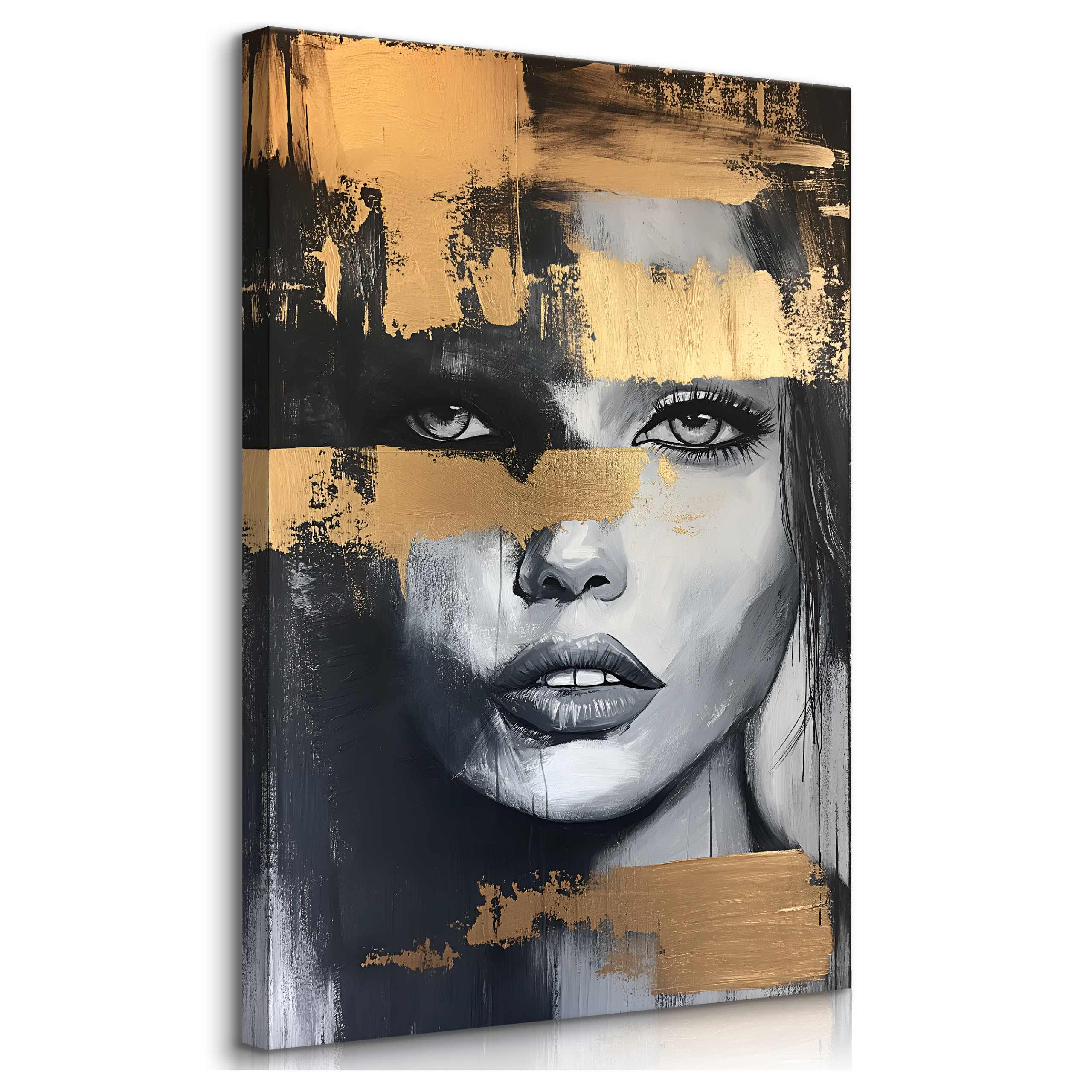 Obraz Na Płótnie Tajemniczy Portret Kobiety Glamour 20x30cm