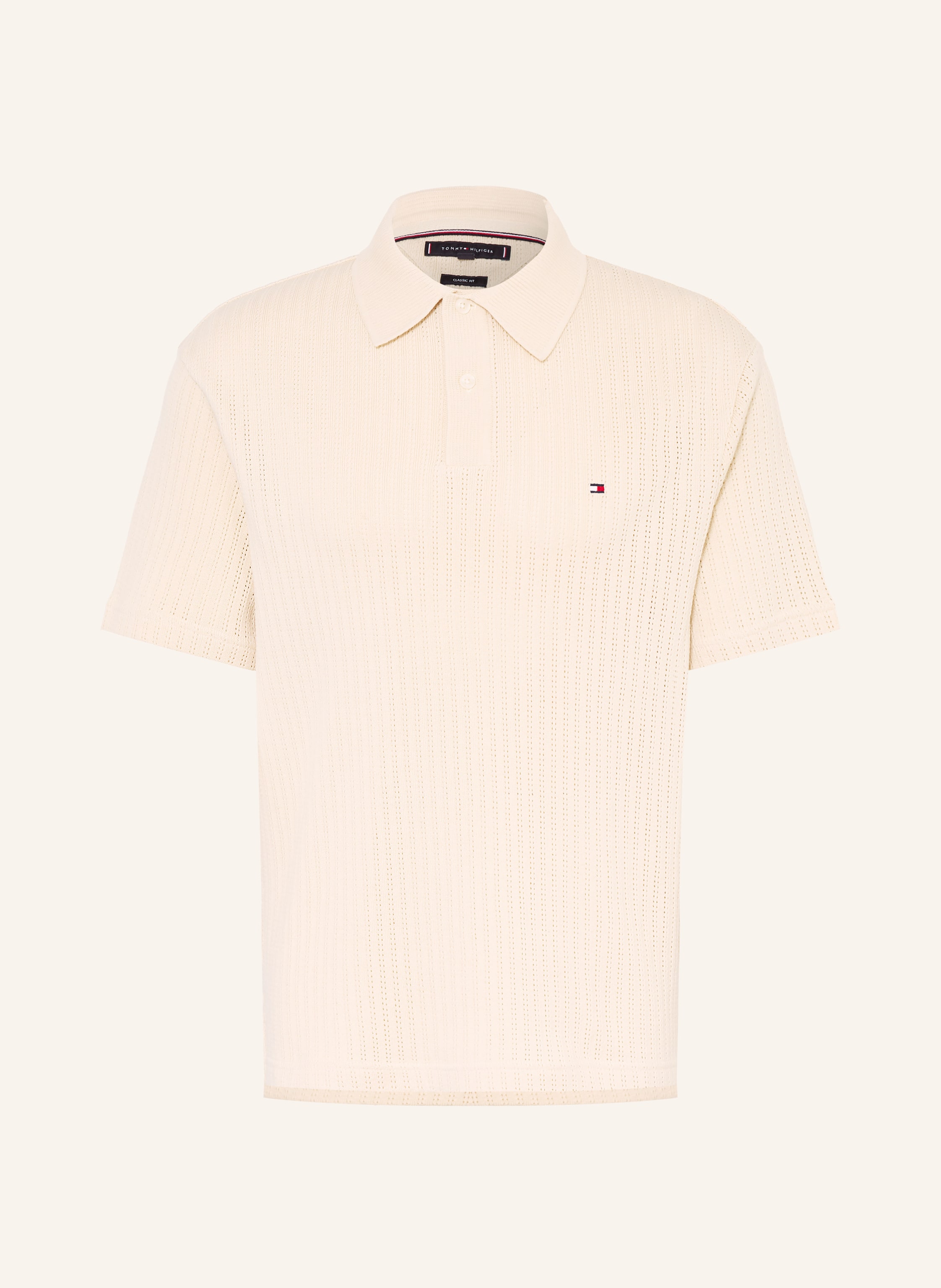 TOMMY HILFIGER Strick-Poloshirt Classic Fit