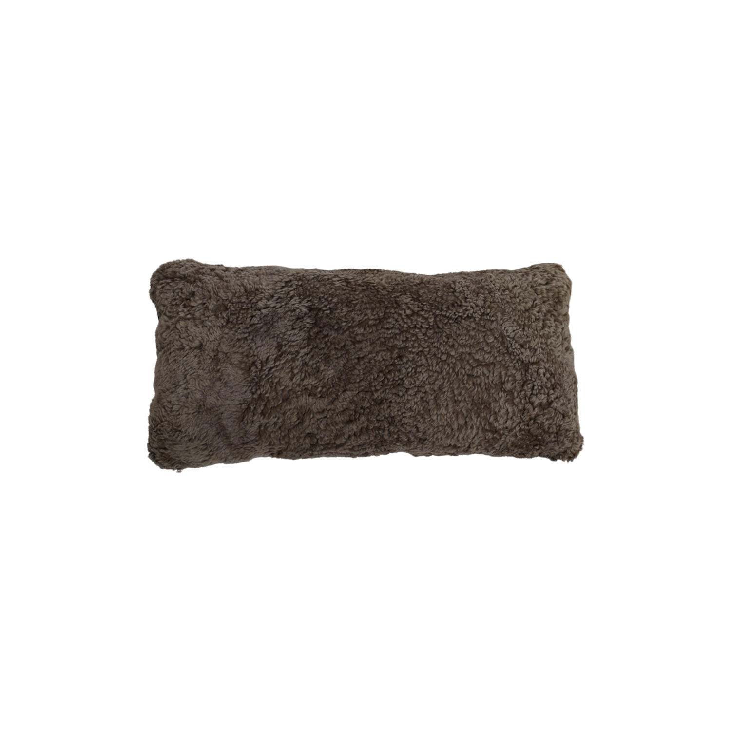 Newzealandsk lammeskindspude, taupe