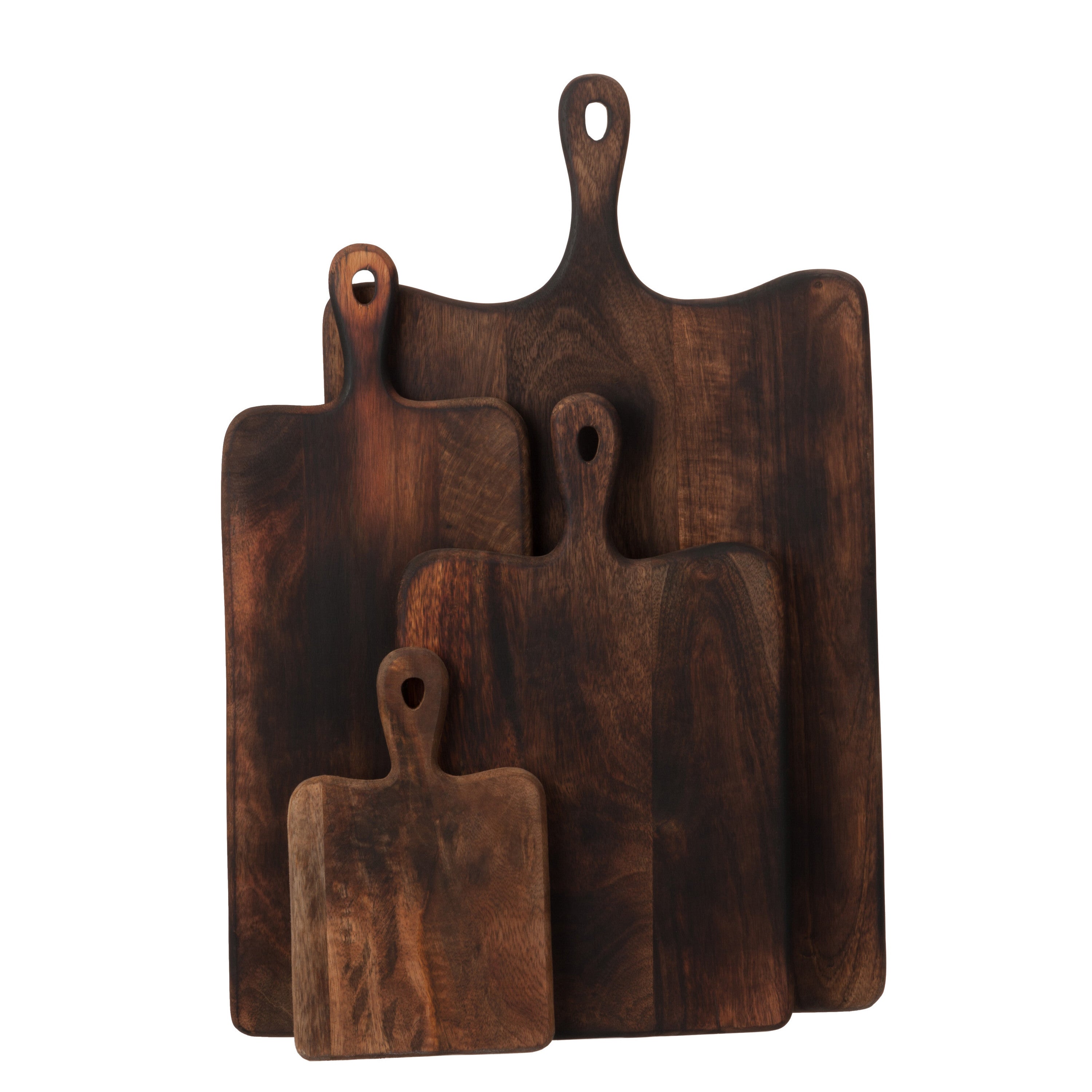 J-Line Snijplank Rechthoek Hout Donkerbruin