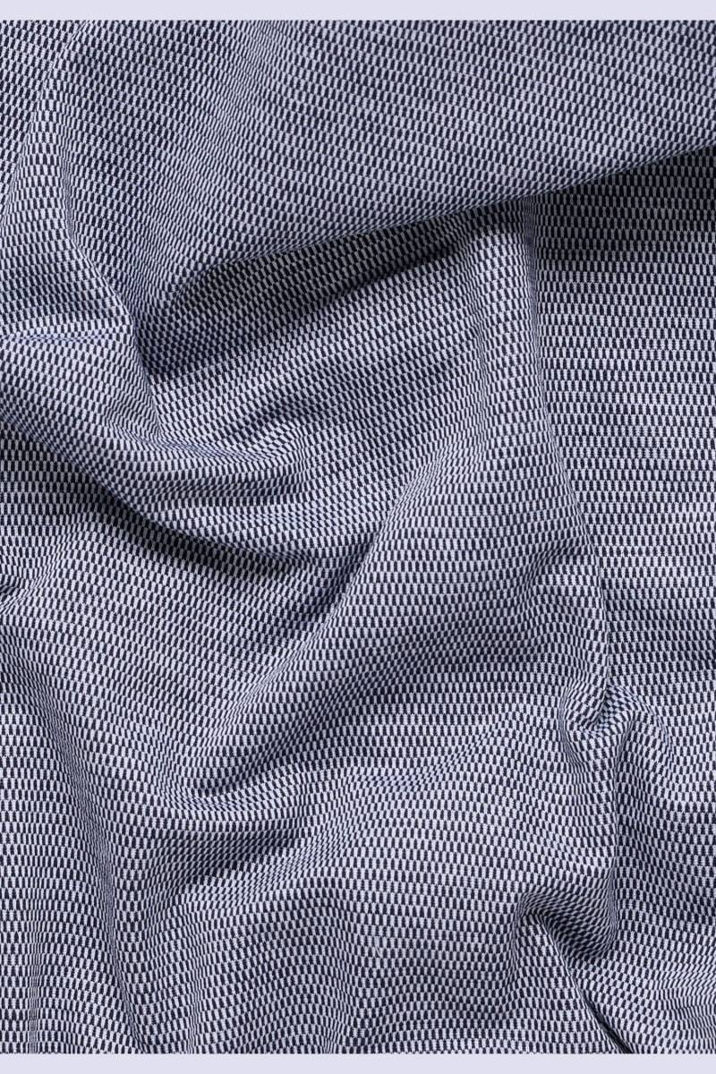 ETERNA 1863 Modern Fit Jerseyhemd marine, Strukturiert