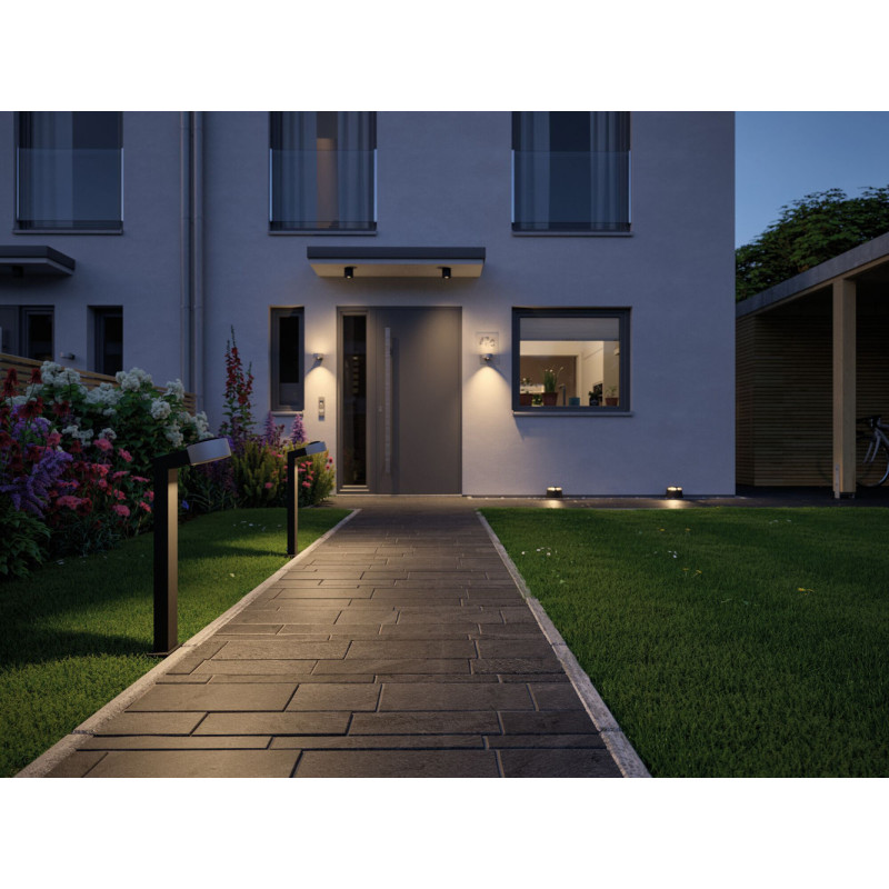 Spot extérieur à encastrer LED Plug & Shine blanc chaud 6,6 W PAULMANN