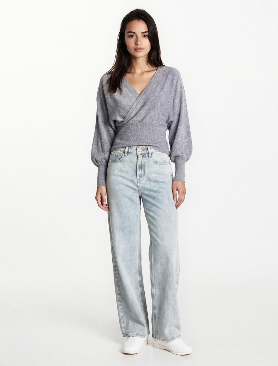 One size μπλούζα χιαστί