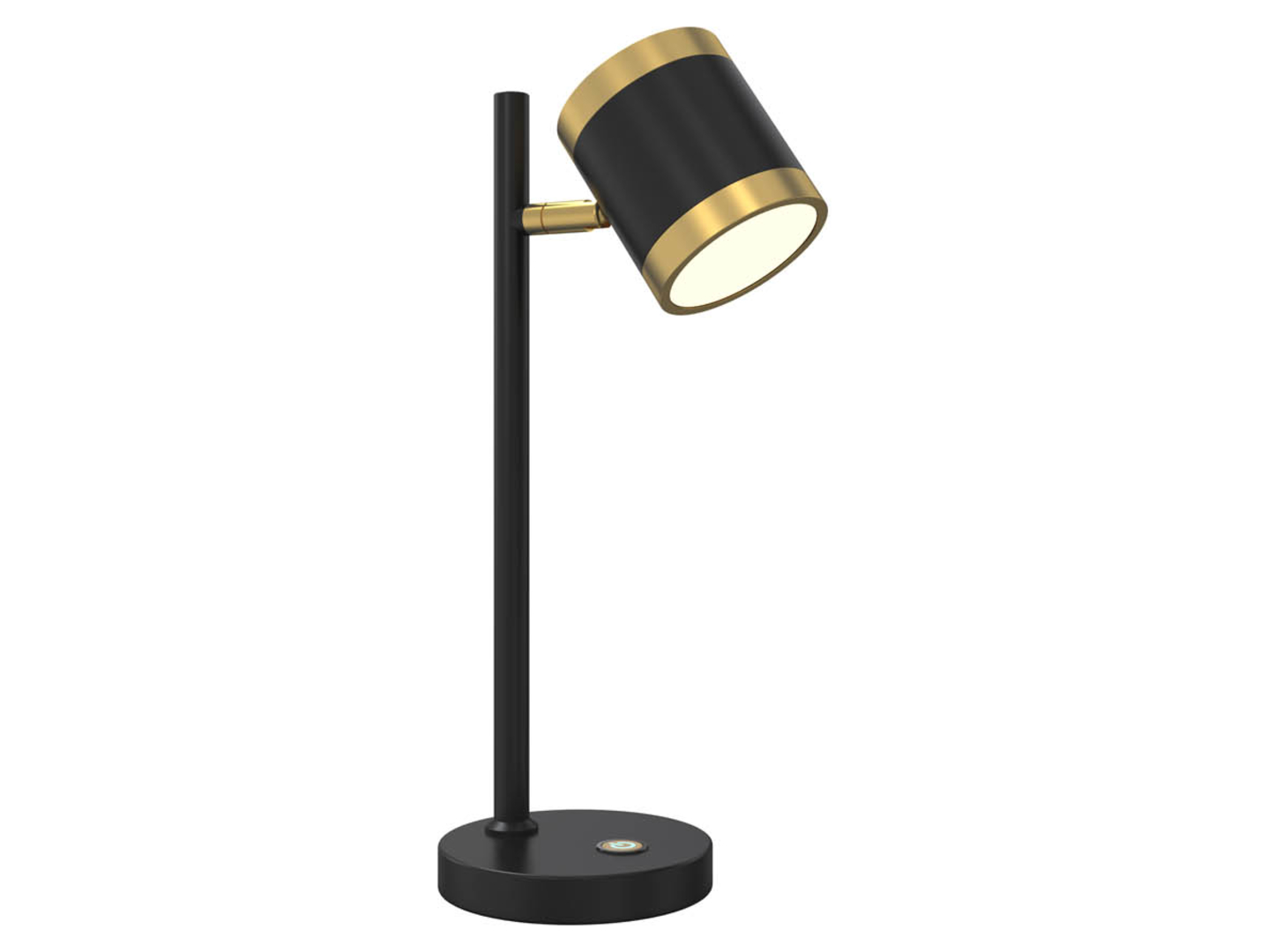 Lampka biurkowa Toulouse LED metalowa czarna