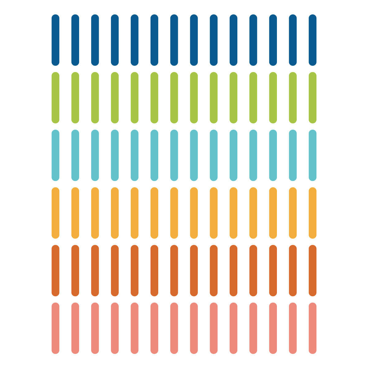 CONFETTI - Stickers muraux en vinyle confettis multicolore