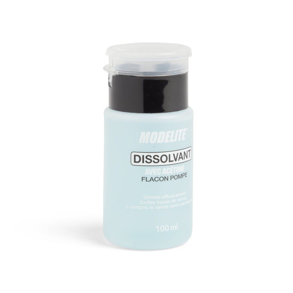 Dissolvant avec acétone flacon pompe 100ml