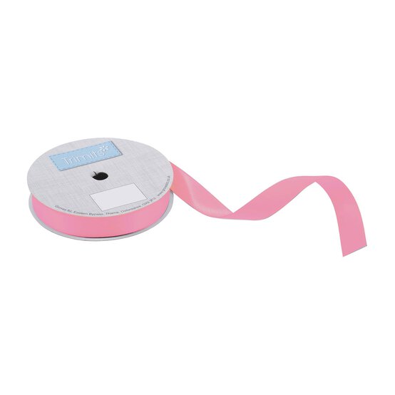 Trimits Passion Fruit Double-Faced Satin Ribbon by the Metre 15mm