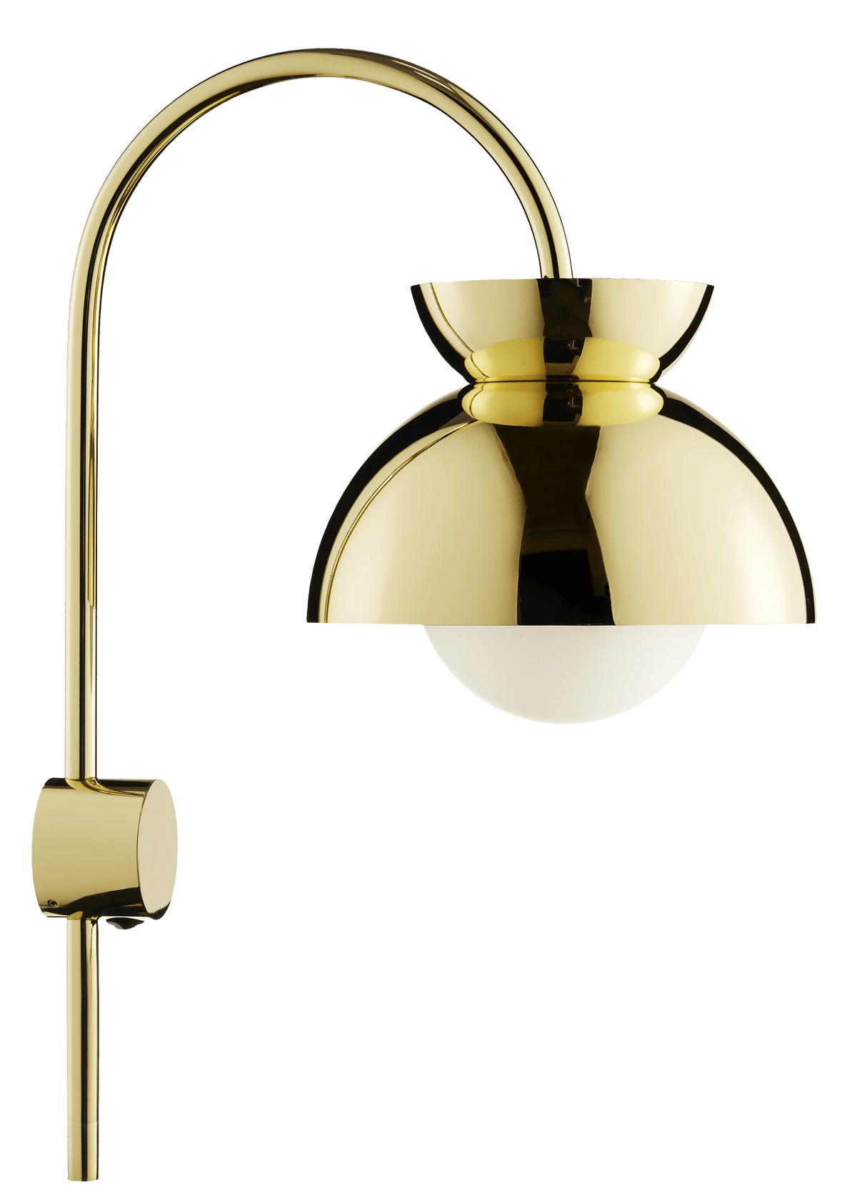 Frandsen wandlamp Butterfly - goud - 32x21x48cm