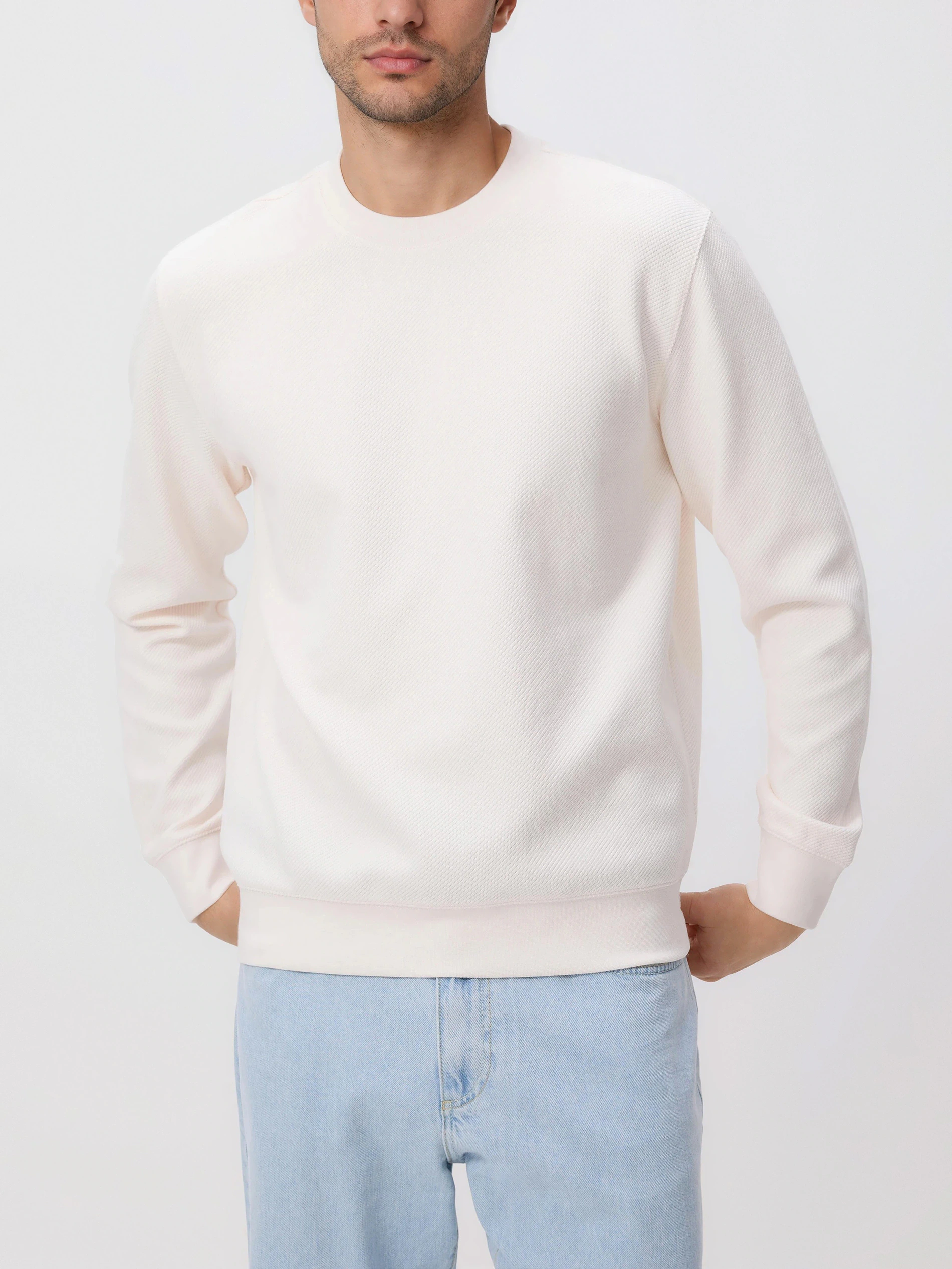 Bluza regular z bawełną