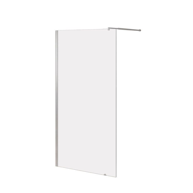 Paroi de douche Spot chrome 90 x 195 cm ALLIBERT