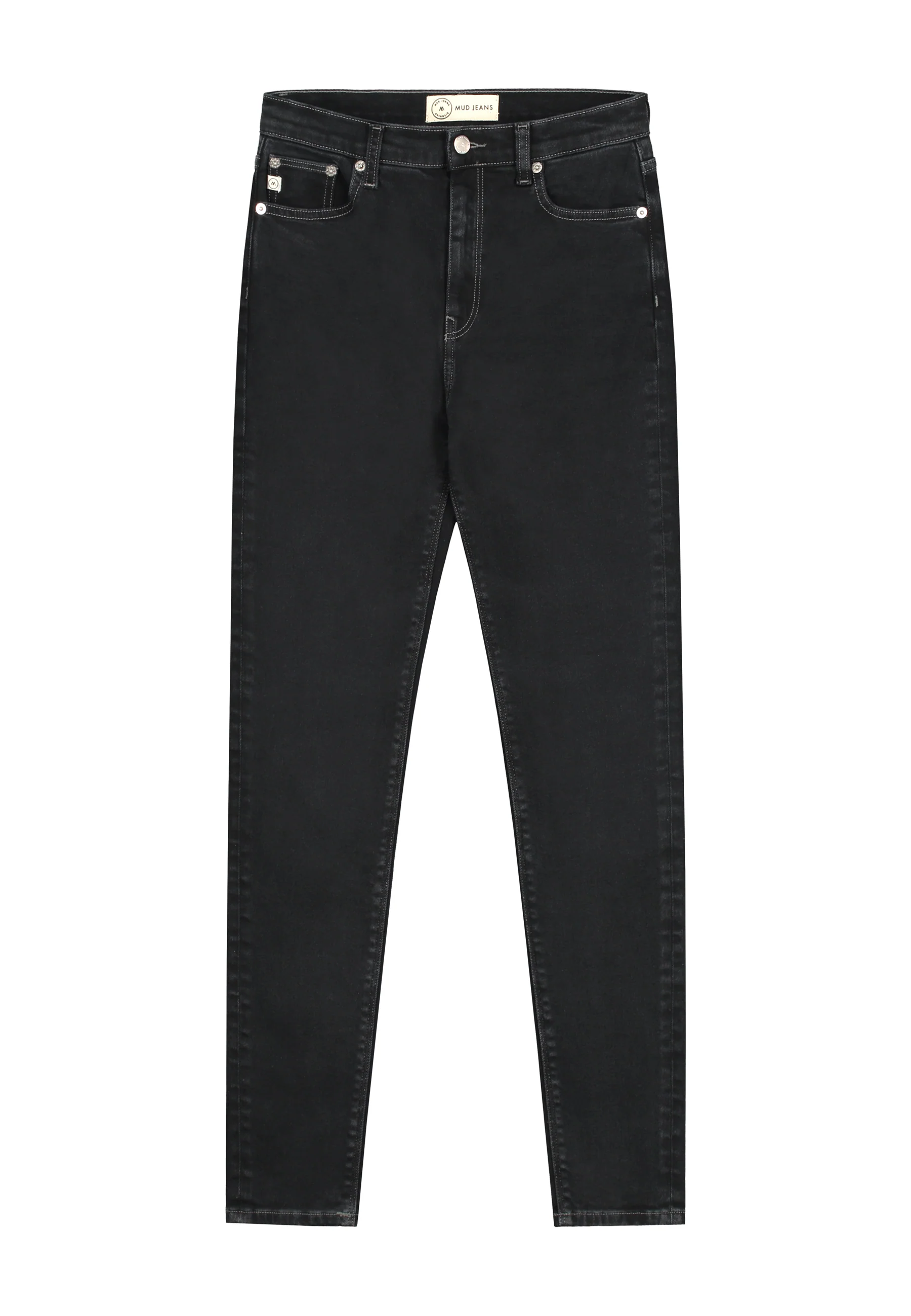 Sky Rise Skinny - Stone Black