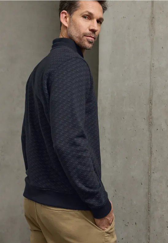 Sweatshirt mit Rundhals und Print