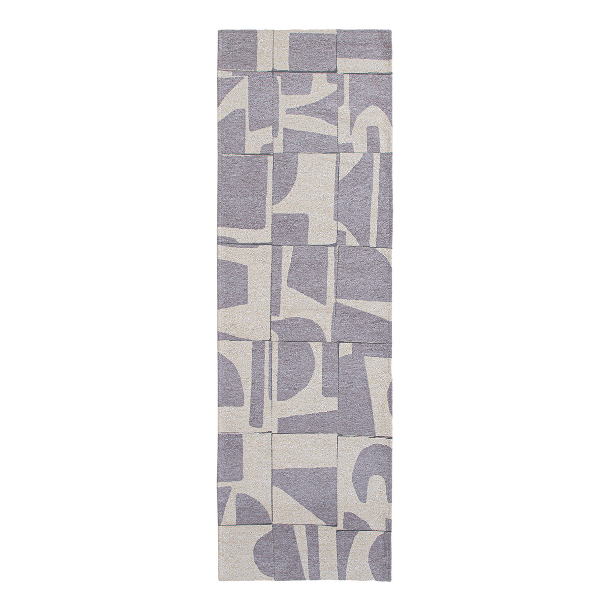 Louis De Poortere vloerkleed String - grijs - 80x250cm