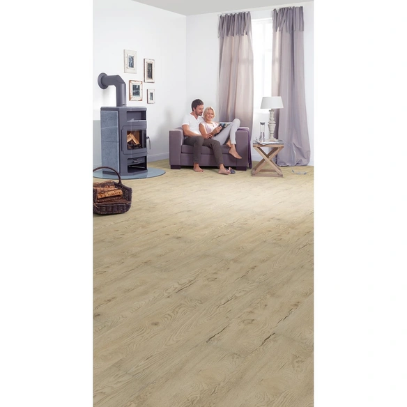 Vinylboden »Kiental«, Eiche, LxBxS: 1210 x 190 x 4 mm